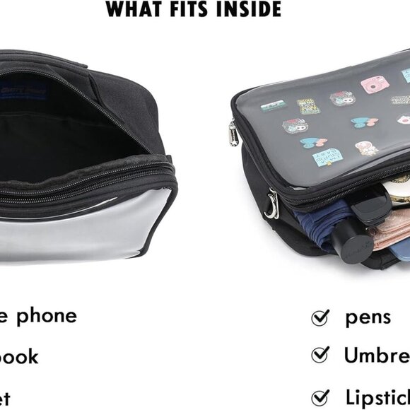 Dopamine Color Ita Bag Backpack Satchel Oxford Crossbody Messenger Shoulder Bag - Picture 5 of 7